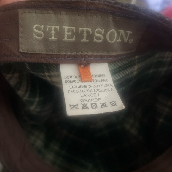 STETSON Irish Scrapper cap or Ivy Cap. Gray STW307-GREY3 tweedNWOT - Picture 5 of 7